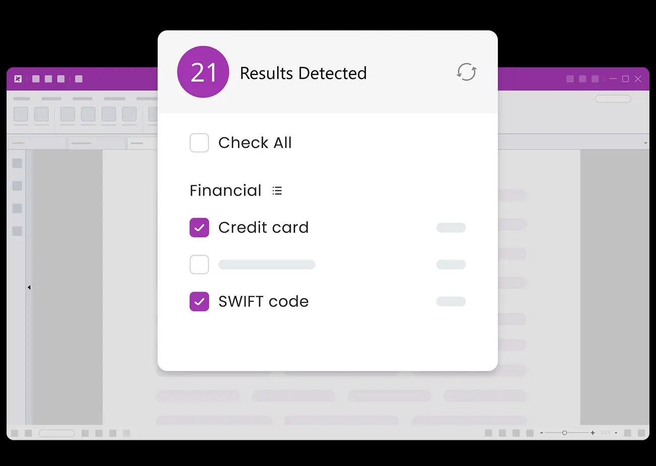 AI Smart Redact Feature